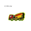 Patches for Kids Excavator Diy Crafts kleding jeans jassen tassen naaien reparatie kit cartoon animatie engineering voertuigen auto strijkplaten stoffen stickers