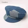 2021 coton perle militaire bérets pour femmes femme plat armée casquette Salior chapeau fille voyage bérets dames peintres casquette automne hiver J220722