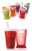 ポータブルスラッシュシェイクメーカーカップスムージーカップアイスクリーム型フリーズポピシクルスプーン自家製ジュースサマークールクリエイティブカップ