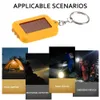 Outdoor Gadgets Mini Portable Solar Power 3 LED Light Keychain Keyring Torch Flashlight Outdoor Emergency Light Tools Survival Tool