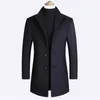 BOLUBAO Brand Men Wool Blends Coats Autumn Winter Solid Color High Quality Men's Wool Coats Luxurious Wool Blends Coat Male 2265r T220810