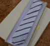 High qaultiy Men Silk Tie Fashion brand Mens Neck Ties letter Business Leisure for gifts with box