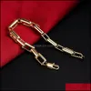 Łańcuch Bracelets Biżuteria Wysoka jakość Hurtowa najniższa cena Najnowsza moda 18K Gold Best Christmas Present Dowód 2021 GBSP