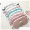 Designer Masks Housekee Organization Home Garden Imitated Silk Sleep Eye Portable Travel Dexterous Night Ventilation Eyeshade Elastic Band