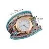 Polshorloges Exotische armband kijken Decoratieve mooie multi-lagen kwarts voor dagelijkse LifeWristwatches