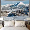 Tapestry Bela Snow Mountain Forest Dusk Landscape Wall Carpet Polyester PS