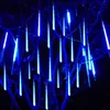 Strings Meteor Shower Rain Lights 30CM 50CM Impermeabile Decorazione natalizia Stringa che cade per la festa di Natale D30LED LEDLED LED