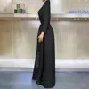 Casual Dresses Miyake Pleated Dress Fall 2022 Winter Plus Size Long Cardigan Belt Sashes Jacket Elegant Aesthetic Clothing