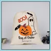 Storage Bags Home Organization Housekee Garden Halloween Dstring 9 Style Pumpkin Party Candy Bag Christmas Gift Decoration Cfyz61Q Drop De