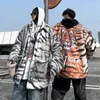 Men's Down Men's & Parkas Tiger Graphic Cool Man Boy's Chic Winter Jacket Stage Show TV Music Festival Guitar Motobike Coat BF