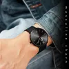 Wristwatches Mens Watches Luxury Stainless Steel Mesh Belt Quartz WristWatch Men Calendar Luminous Gold Bracelet Clock Relogio MasculinoWris