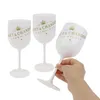 480 ml wijn plastic glas feest witte champagne dubbele deur cocktailglas champagnes fluit 8 cm SN4608
