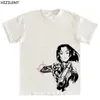 Abbigliamento uomo hip hop Estate gotico Harajuku Punk Allentato Uomo Donna T-shirt oversize Manica corta Anime magliette grafiche y2k emo 220618