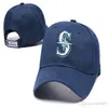 Mariners brev Baseball Caps Gorras för män Kvinnor Fashion Hip Hop Bone Hat Hat Summer Sun Casquette Snapback Hats276w Sannm
