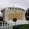 Commercial inflatable wedding bounce house inflatables white bouncy caslte jumping bouncer moonwalks for party decoration