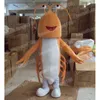 Costume de mascotte de homard d'Halloween tenues de personnage de dessin animé de haute qualité carnaval adultes taille fête d'anniversaire tenue de plein air tenue de robe unisexe