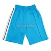 Fashion Mens Stripe Print Shorts Man Casual Loose Beach Short Couples Sport Muilty Color Short Pants Asian Size S-XL