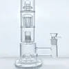 Épais et stable 11 pouces narguilé en verre vapexhale hydratube 2 percs avec 5 4 haut aérateur bong gb309