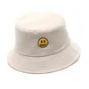 Chapéus de algodão Sleckton para mulheres e homens moda bordando pescador chapéu meninos meninos panamá tampas de verão chap duplo h220419