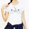 Fixsys Angekommen Weiß Punk Damen T-Shirt Frauen Lustige Grafik Gedruckt Kurzarm Rosa Tops T-Shirts T-Shirt Für Mädchen Lose