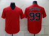 Filme College Baseball usa camisas costuradas 99 AlexVerdugo 28 JDMartinez 8 CarlYastrzemski Slap todos costurados nome número afastado Br1018629