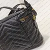 Ladies Fashion Casual Designe Luxus Kosmetiktasche Crossbody Umhängetasche Tasche Handtasche Messenger Bag Top Spiegel Qualität Cowhide 672253 Beutelasche