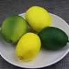 Party Supplies Mini Artificial Lemon Fake Foam Fruits and Vegetables Berries For Wedding Christmas Decoration Diy Scrapbooking 20220606 D3