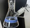 2022 bongs beaker dab rigs ash catcher hookahs Color Flask Bottom Glass Bongs oil rig bubble bong full height 10.2 inches