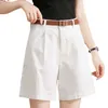 designer brand SFL Casual Denim Shorts Women Summer Sexy High Waist Shorts Jeans Female Vintage Belt Loose