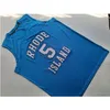 Chen37 Custom Basketball Jersey 남성 청소년 여성 #5 Lamar Odom Rhode Island Size S-2XL 또는 이름 및 번호 유니폼