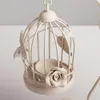 Candle Holders Europe Style Iron Birdcage Holder Creative Candlestick Romantic Dinner Home Wedding Decoration LanternCandle
