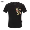 Pleins pp Philipps Men Tshirt T-shirt Plain Philipps Plein Top High Designer Phillip Designer Stones Men Streetwear Round SS Gothic Skull Męska szyja 993