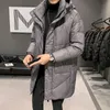 Мужская пухлая парка зима модная легкая куртка с капюшоном Большие ультратонкие легкие легкие стройные куртки теплый верхняя одежда B343men's