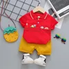 Baby Jungen Kleidung Herbst Winter geboren Baby Mädchen Kleidung Strap Overalls Anzug Outfit Kleinkind Kleidung Sets 6 9 12 24 monat LJ201223