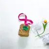 Dzieci 3D Flower Mini torebka 2022 Summer Słodki Dzieci Kwiaty Słaska Torba Buły Modna Dziewczyny Hollower Out Beach Zero Portfele F1200