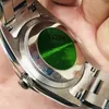 ROLESX UXURY Watch Date Gmt Luxury Mens Mécanique montre automatique Arc Arc White Leaf Table Swiss ES Brand Wristwatch