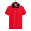 Shirt Mens Red Polo Designer Man Fashion Horse T Shirts Casual Men Golf Summer Polos Shirt 2022 Top Quality Pure Cotton High Street Trend Tees Asian Size M XXXL