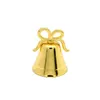 50pcs Silver/Gold Bow Bell Place حامل البطاقة تفضل