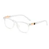 Klassieke Vintage Zonnebril Mannen Vrouwen Vierkant Kunststof Frame Luxe Designer Zonnebrillen Clear Lens Shades Eyewear