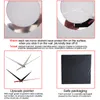 Wandklokken Moderne stijl Quartz Home Decor Watch Diy Mirror Acryl Materiaal Single Face Stickers voor woonkamer Wallwall