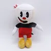 25cm Gioco Cuphead Toy Mugman Bambole di peluche Giocattoli per bambini 220629