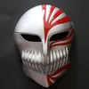 Death Ichigo Kurosaki Bleach Christmas Dance Masquerade Party Cosplay Halloween Cool Mask 220705