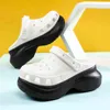 Summer Women Slippers Garden Shoes Quick Dry Wedges Girls Beach Sandals Antiskid Platform Mixed Color Clogs Flip Flops for 220611