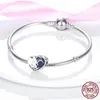 925 Silver Fit Pandora Charm Bracelet Conta Charmos de viagem Passo Passo