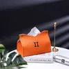 Fashion Tissues Box Luxe Designer Tissue Boxes Classic Merk Hoge Kwaliteit Thuis Tafel Decoratie Keuken Dineren Decor Servetten Opbergkoffer