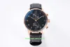 ZF Maker Super Quality Watches 6 Style 40.9mm Portuguese IW371402 IW371480 Chronograph Working CAL.79350 Movement Automatic Mens Watch Men's Wristwatches