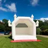 PVC Pink Princess Inflatable Bouncy Castle Moonwalks Jumping Bouncer Wedding White Bounce House For Kids Play