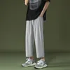 Herrbyxor Herrarna Casual Croped Pants Brand Spring Y2K Streetwear Kore 220823