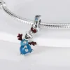 925 argent Fit Pandora charme 925 Bracelet argent perle oiseau lapin voyage mauvais œil charmes ensemble pendentif bricolage perles fines bijoux