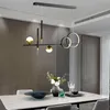 Pendant Lamps Minimalist Modern Lights Table Bar Long Strip Spotlight Luxury Light Kitchen Dining Room Ceiling LightingPendant